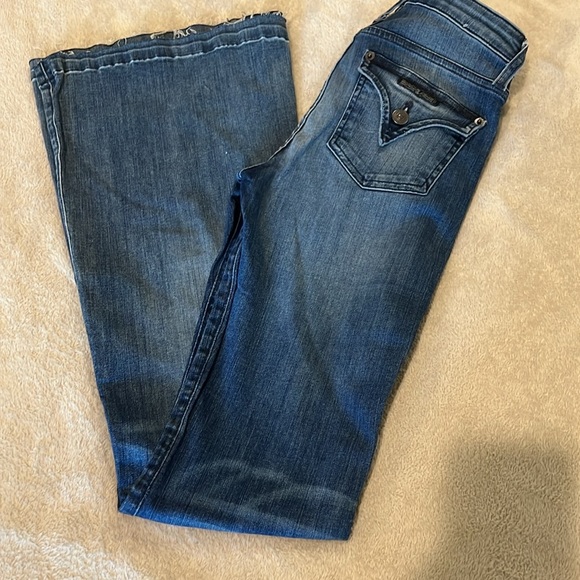 HUDSON FERRIS MIDRISE FLARE STRETCH JEANS 25 - Picture 8 of 8